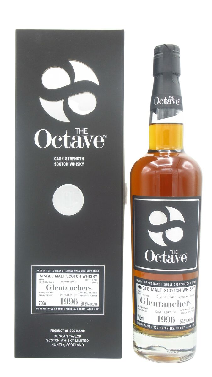 Glentauchers The Octave Rare Single Cask #8530199 1996 25 Year Old Whisky | 700ML