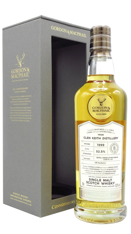 Glen Keith Connoisseurs Choice Single Cask #115 1999 22 Year Old Whisky | 700ML at CaskCartel.com