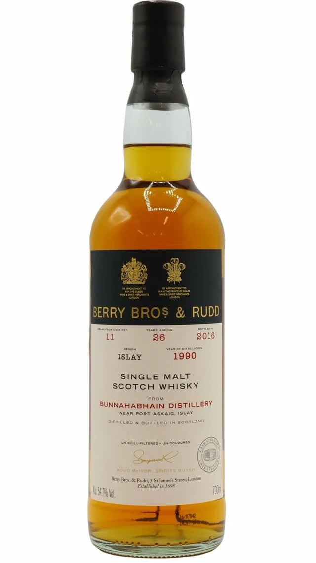 Bunnahabhain Berry Bros & Rudd Single Cask #11 1990 26 Year Old Whisky | 700ML at CaskCartel.com