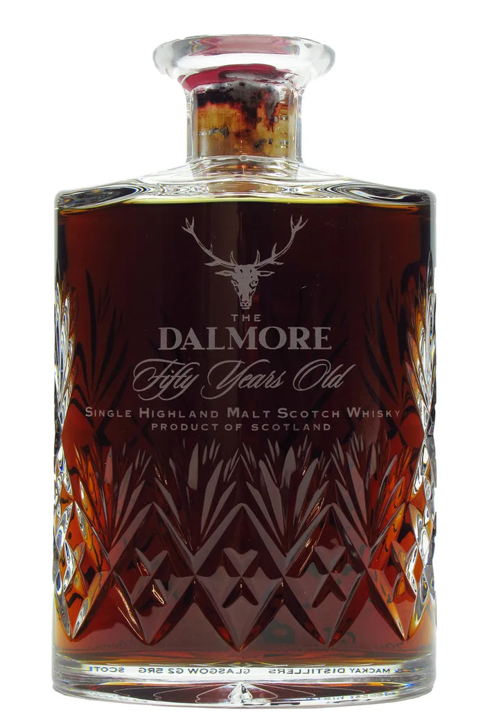 Dalmore Sherry Cask Crystal Decanter 1928 50 Year Old Whisky | 700ML