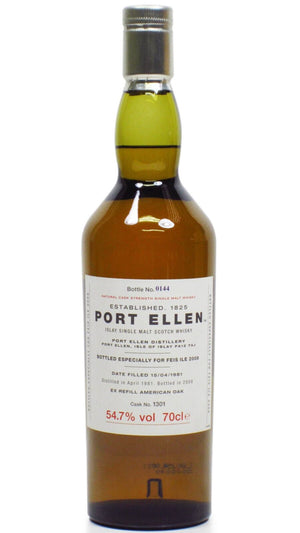Port Ellen Feis ile 2008 7.5th Release Single Cask 1981 27 Year Old Whisky | 700ML at CaskCartel.com
