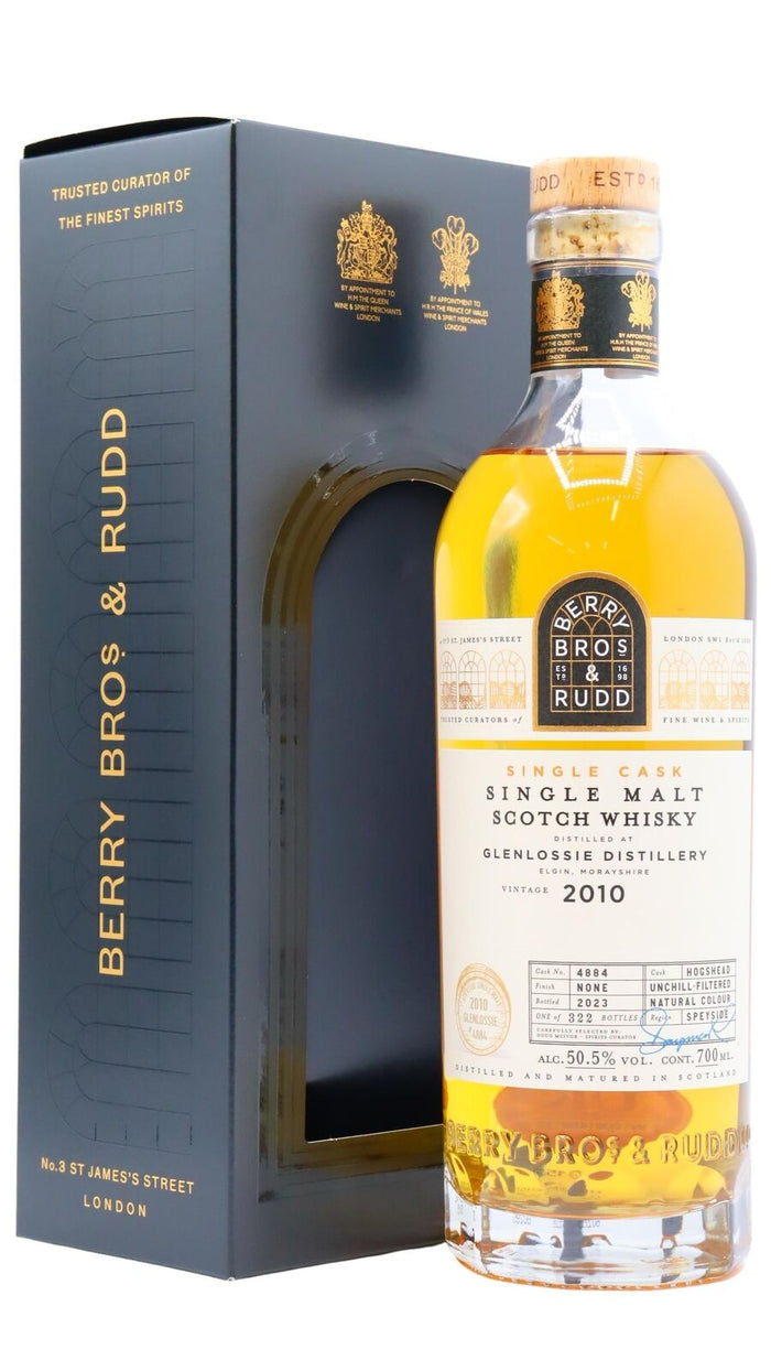 Glenlossie Berry Bros & Rudd Single Cask #4884 2010 13 Year Old Whisky | 700ML