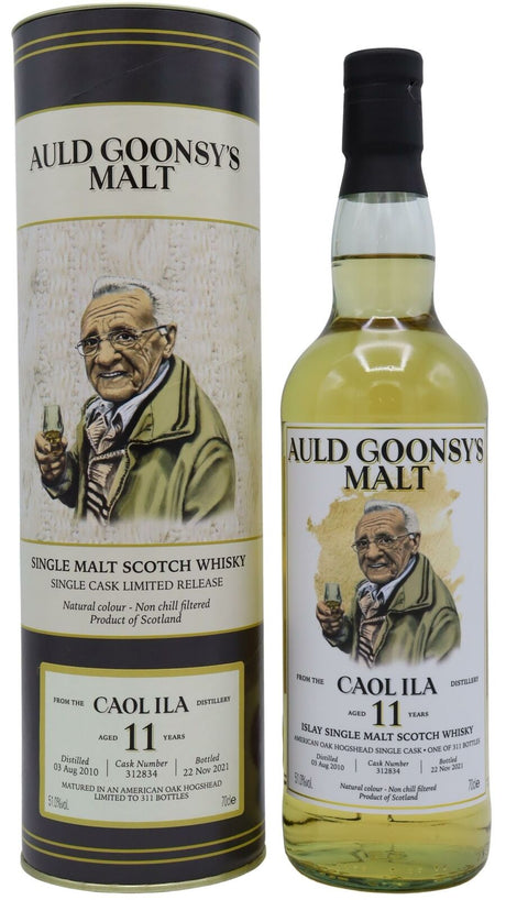 Caol Ila Auld Goonsy's Single Cask #312834 2010 11 Year Old Whisky | 700ML at CaskCartel.com