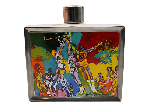 LeRoy Neiman Basketball Sports Commemoratives Satinwood Decanter Whiskey at CaskCartel.com