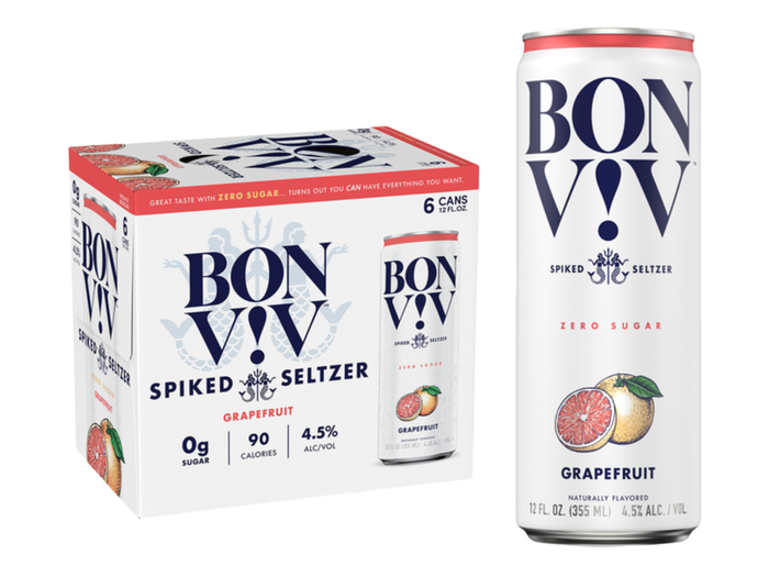 Bon & Viv Spiked Seltzer Grapefruit Ready-To-Drink | 6*355ML