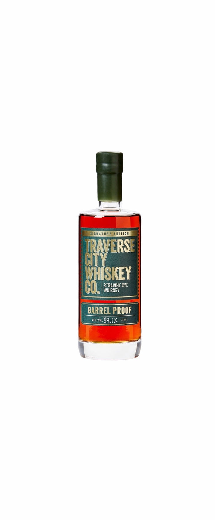 Traverse City Signature Edition Barrel Proof Straight Rye Whiskey