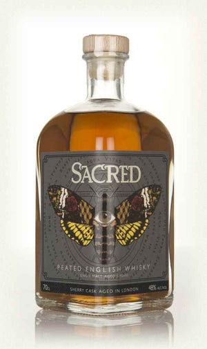 Sacred Peated English Whisky Whiskey | 700ML at CaskCartel.com