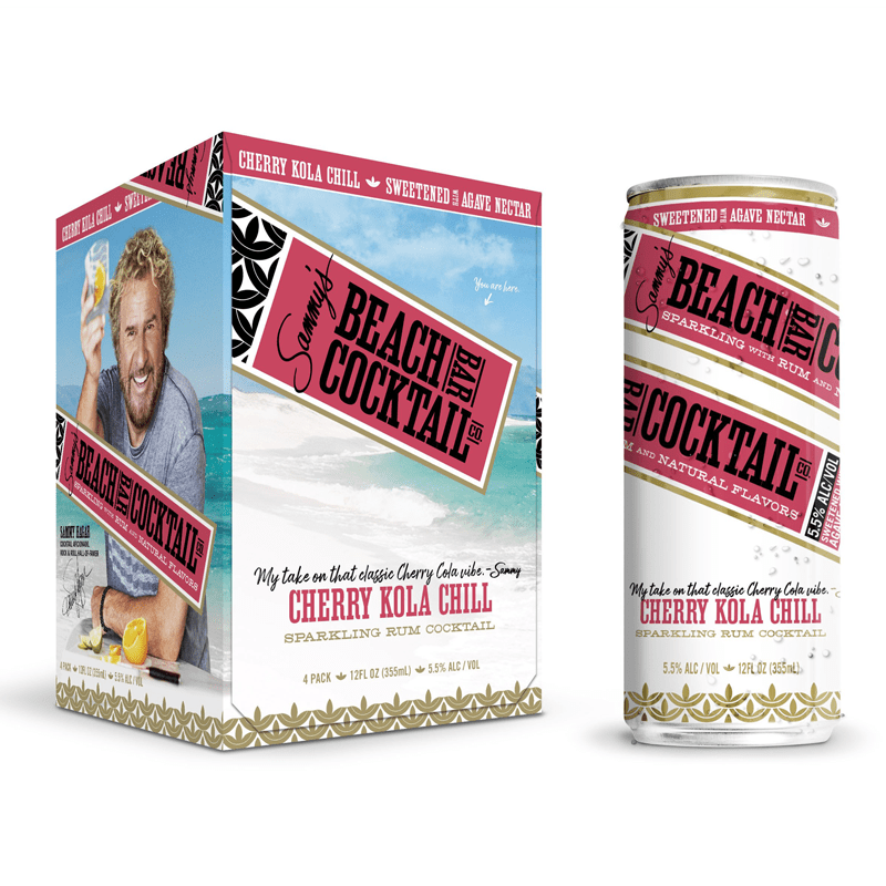 Sammys Beach Bar Cocktail Cherry Kola Chill Cocktail | 355ML at CaskCartel.com