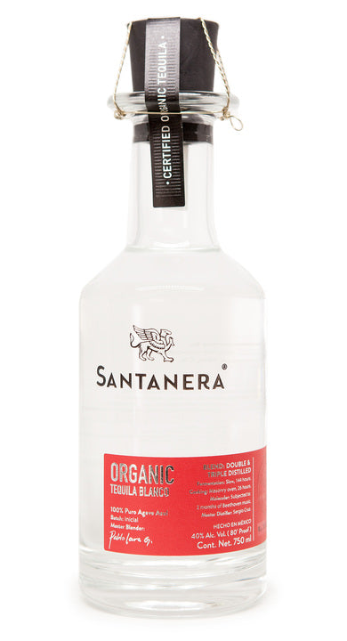 Santanera Organic Blanco Tequila