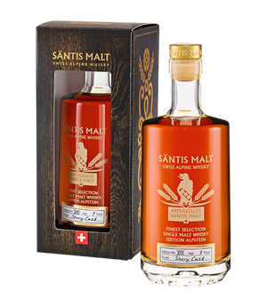 Santis Malt 7 Year Old, Edition Alpstein No. 19 Sherry Cask Finish Swiss Whisky | 500ML at CaskCartel.com