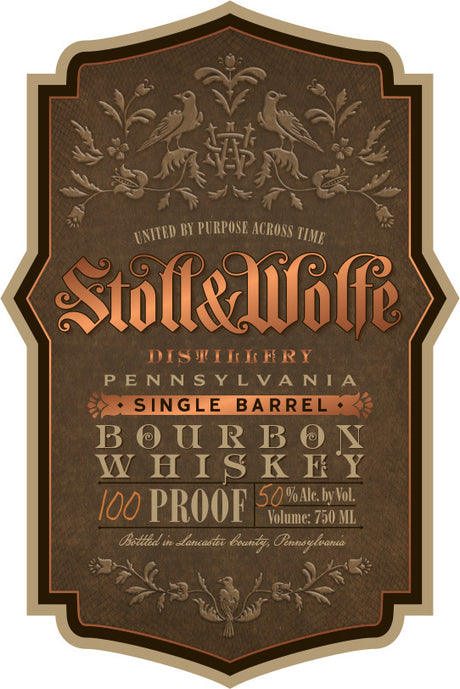 Stoll & Wolfe Pennsylvania 100 Proof Single Barrel Bourbon Whiskey - CaskCartel.com