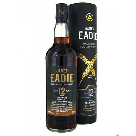 Teaninich James Eadie Oloroso Sherry Cask Finish Single Malt 12 Year Old Scotch Whisky | 700ML at CaskCartel.com