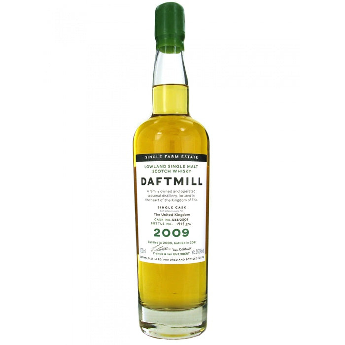 Daftmill Ex-Bourbon Single Cask #038/2009 (UK Exclusive) 2009 11 Year Old Whisky | 700ML