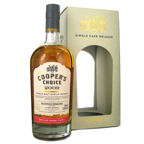 Mannochmore Cooper's Choice Refill Sherry Butt 2009 12 Year Old Whisky | 700ML at CaskCartel.com