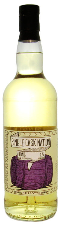 Single Cask Nation Ledaig 15 Year Old Single Malt Scotch Whisky