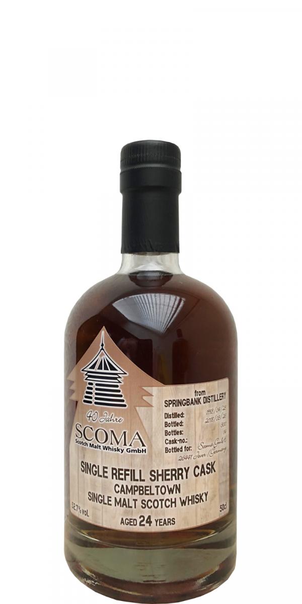 Springbank 1993-2018 SCOMA 24 Year Old at CaskCartel.com