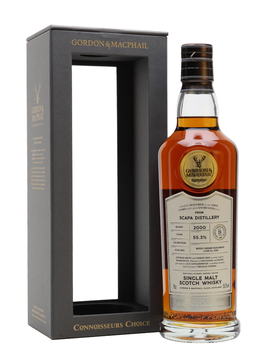 Scapa Connoisseurs Choice Cask #1096 2000 20 Year Old Whisky | 700ML at CaskCartel.com