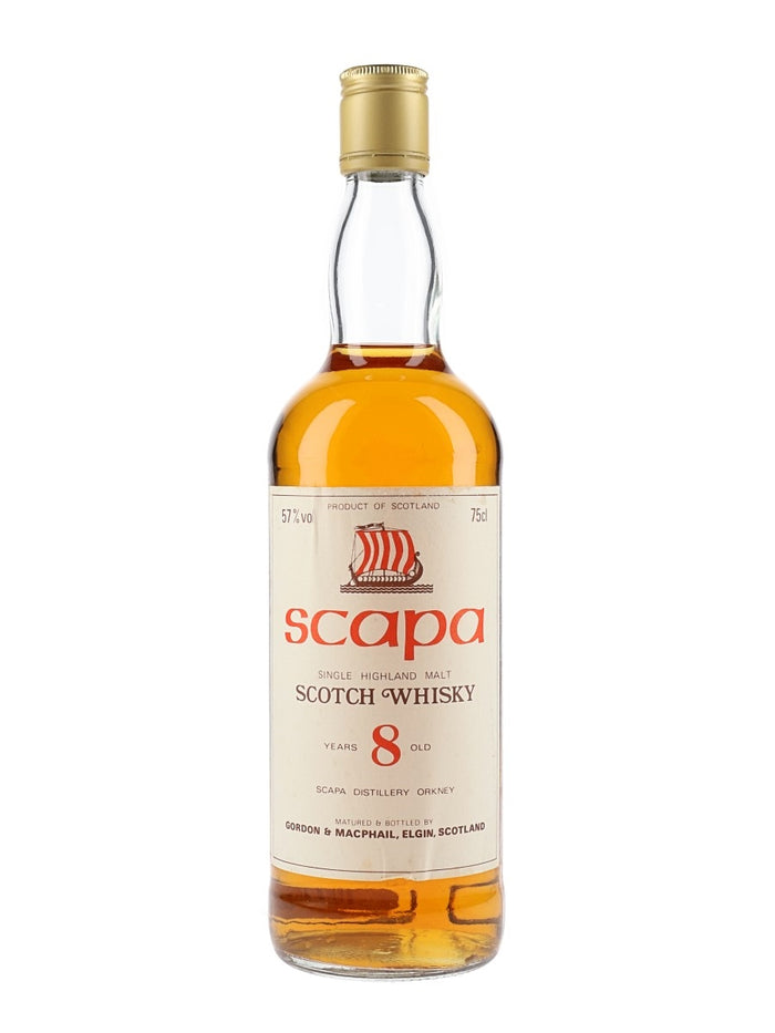Scapa 8 Year Old Bot.1980s Island Single Malt Scotch Whisky | 700ML