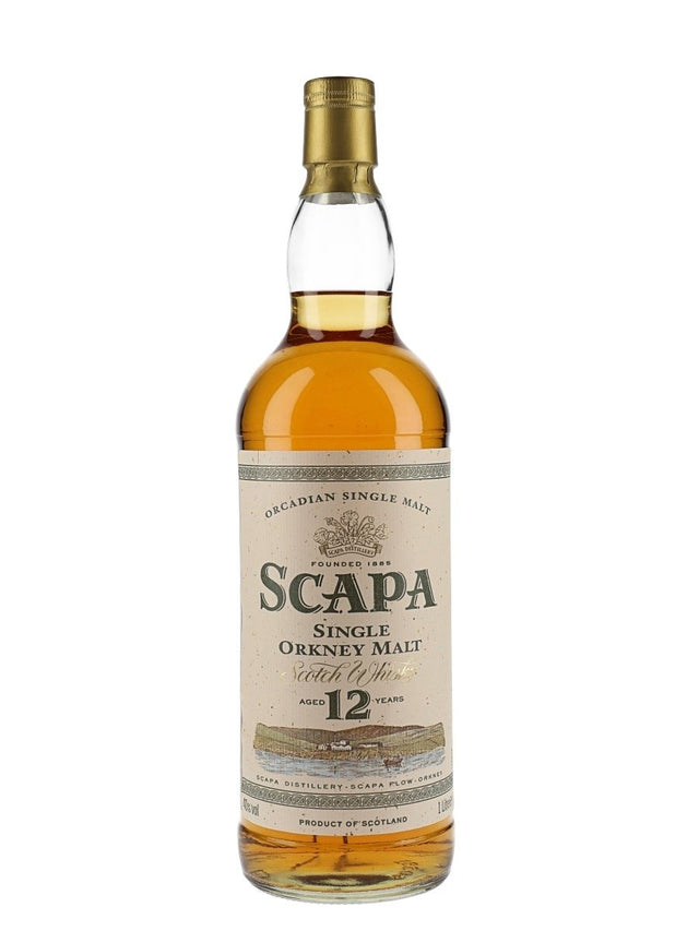Scapa 12 Year Old Bot.1990s Island Single Malt Scotch Whisky | 1L at CaskCartel.com