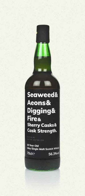 Seaweed & Aeons & Digging & Fire & Sherry Casks & Cask Strength 10 Year Old (Batch 01) Whiskey | 700ML at CaskCartel.com