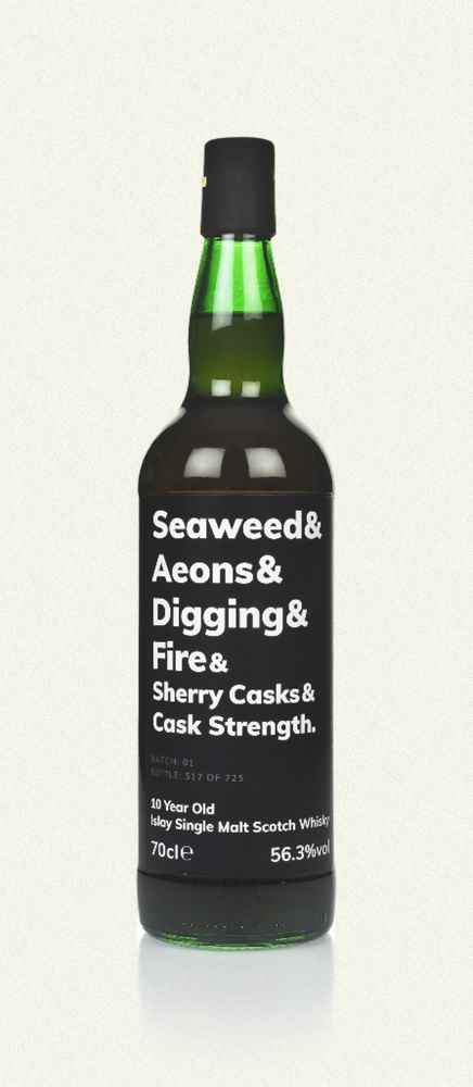 Seaweed & Aeons & Digging & Fire & Sherry Casks & Cask Strength 10 Year Old (Batch 01) Whiskey | 700ML