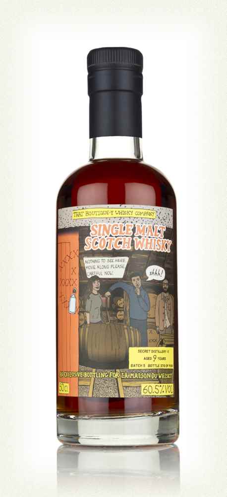 Secret Distillery #1 9 Year Old (That Boutique-y Whisky Company) (La Maison du Whisky) Whiskey | 500ML at CaskCartel.com