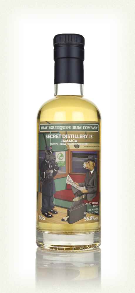 Secret Distillery #3 10 Year Old (That Boutique-y Rum Company) Rum | 500ML