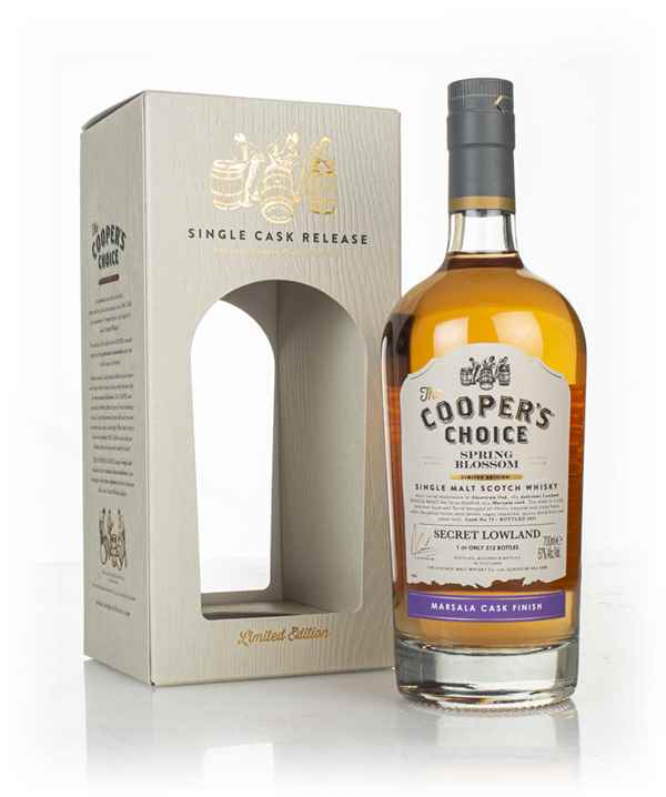 Secret Lowland Spring Blossom (cask 73) - The Cooper's Choice (The Vintage Malt Whisky Co.) Whisky | 700ML