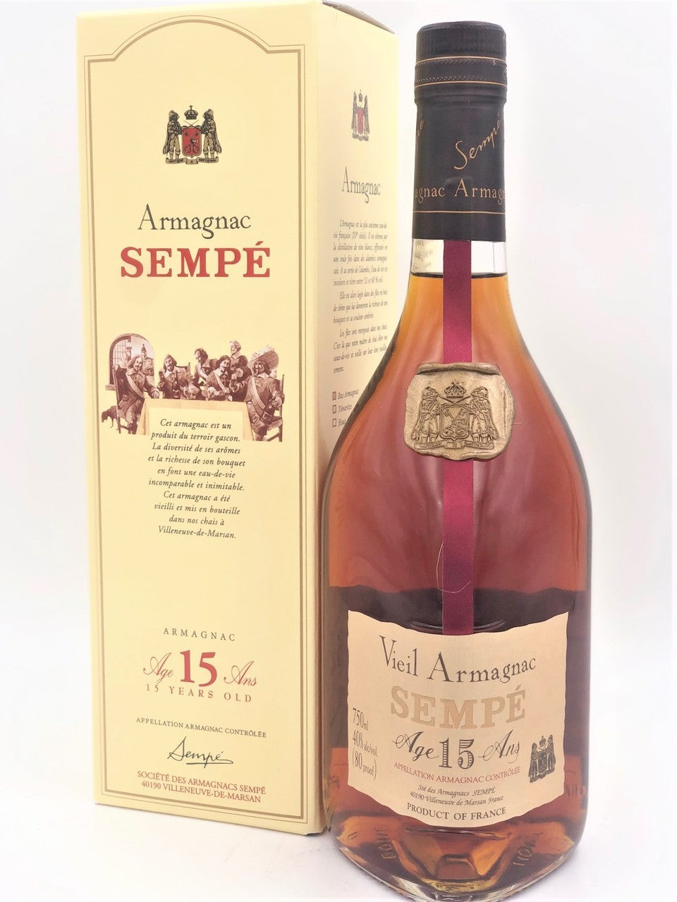 BUY] Sempé 15 Year Old VSOP Armagnac Liqueur at CaskCartel.com