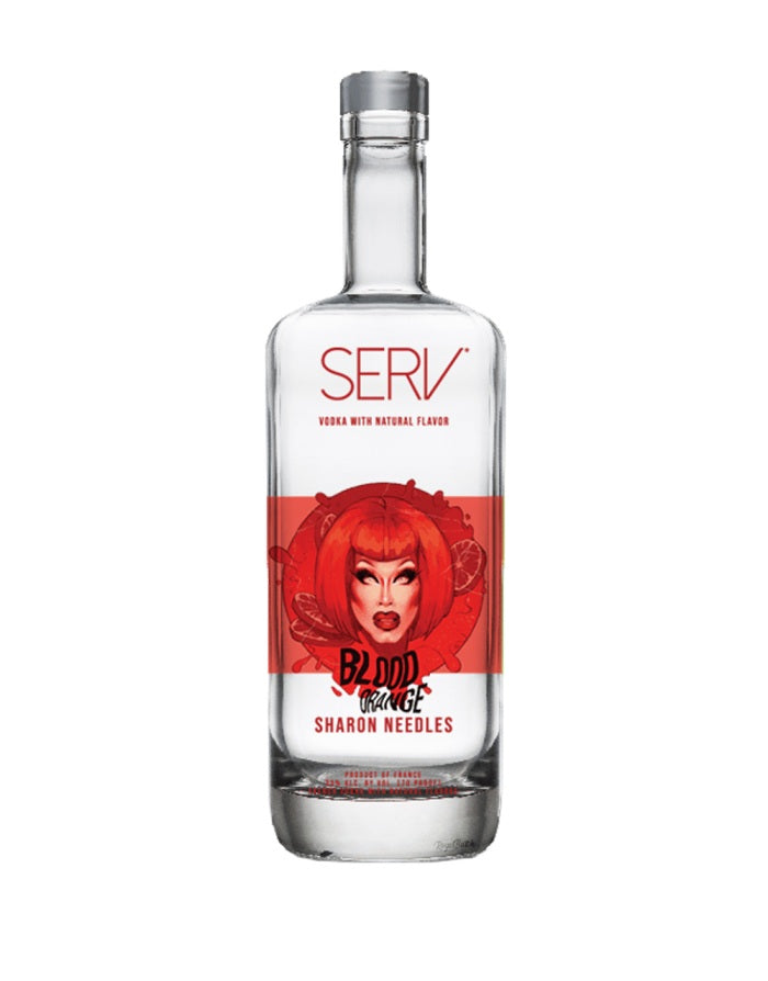 SERV With Natural Flavor Blood Orange Sharon Needles Vodka