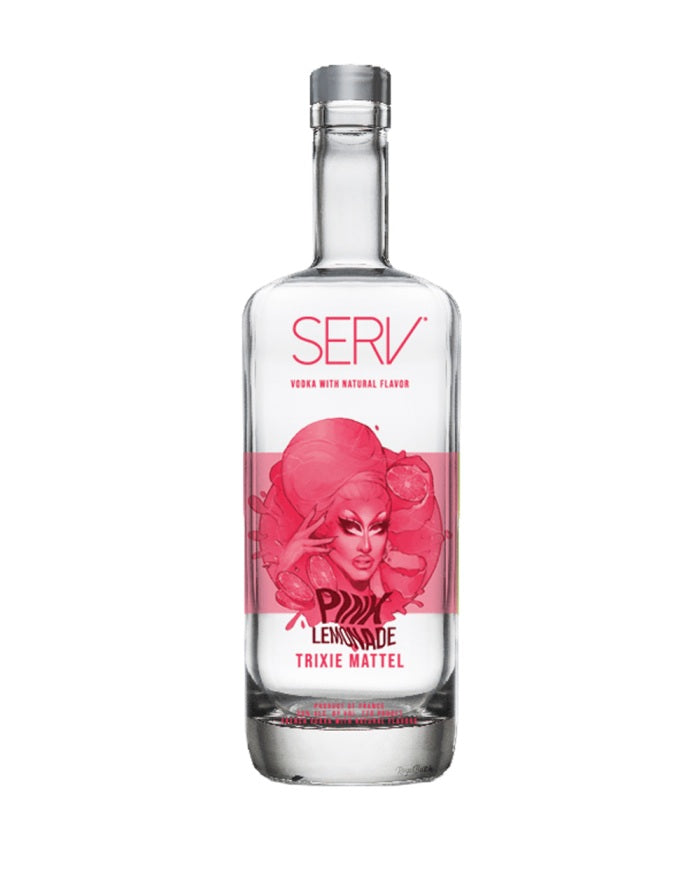 SERV With Natural Flavor Pink Lemonade Trixie Mattel Vodka