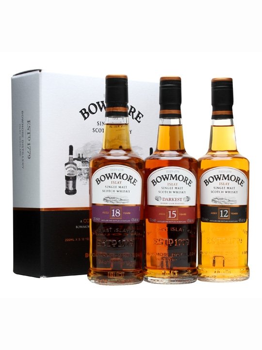 Bowmore Classic Collection 3x20cl Islay Single Malt Scotch Whisky | 600ML