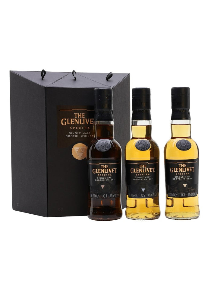 Glenlivet Spectra 3x20cl Speyside Single Malt Scotch Whisky | 600ML