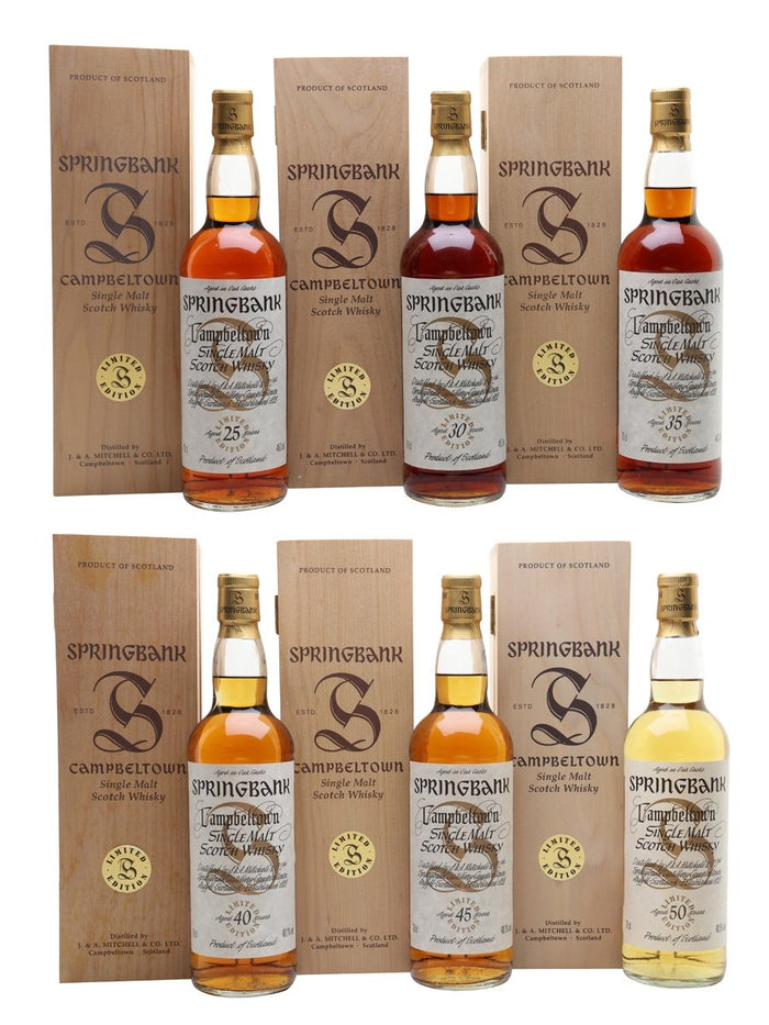Springbank Millennium Collection 25 Year Old - 50 Year Old Campbeltown Single Malt Scotch Whisky | 700ML