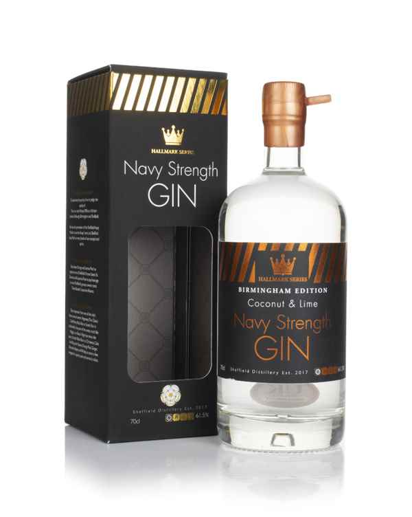 Sheffield Distillery Hallmark Navy Strength Coconut & Lime - Birmingham Edition Gin | 700ML at CaskCartel.com