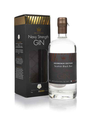Sheffield Distillery Hallmark Navy Strength Scottish Black Bun - Edinburgh Edition Gin | 700ML at CaskCartel.com