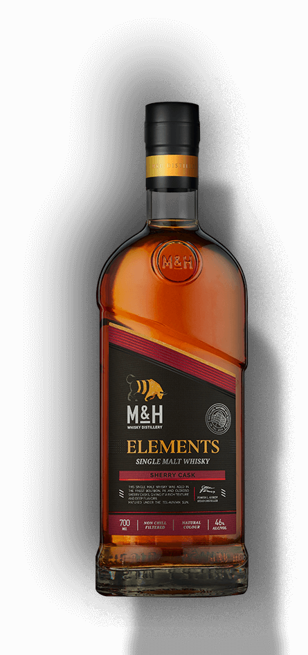 M&H | Elements Series | Sherry Cask Single Malt Whisky | 700ML