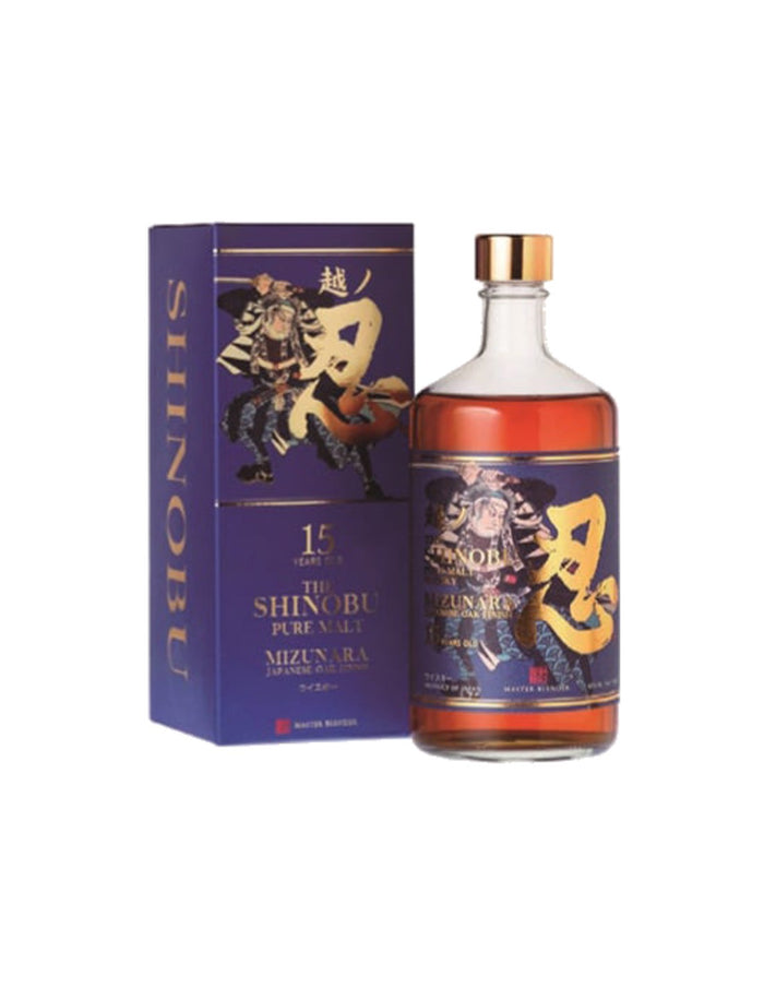 The Shin 15 Year Old Pure Malt Mizunara Oak Finish Whisky | 700ML