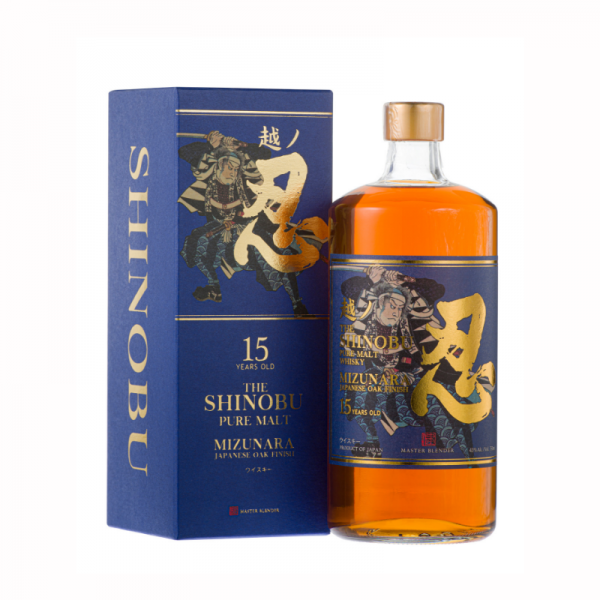 Shinobu Pure Malt 15 Year Old Japanese Whisky