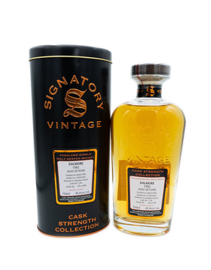 Signatory Single Cask Dalmore 28 Year (Cask #1745) Single Malt Scotch Whisky at CaskCartel.com