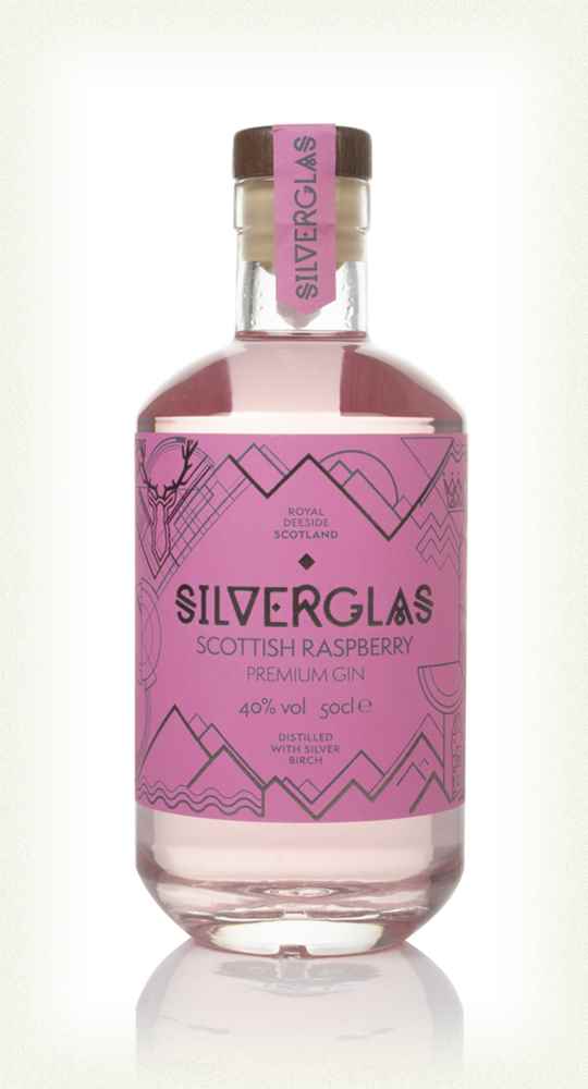 Silverglas Scottish Raspberry Gin | 500ML at CaskCartel.com