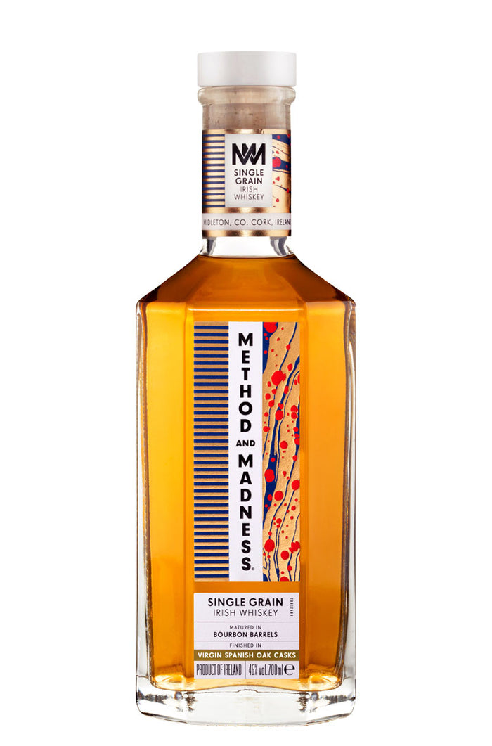 Method & Madness | Finished in Virgin Spanish Oak | Single Grain Irish Whiskey