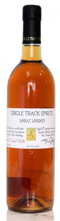 Single Track Spirits Batch 1 (2014) Wheat Whiskey