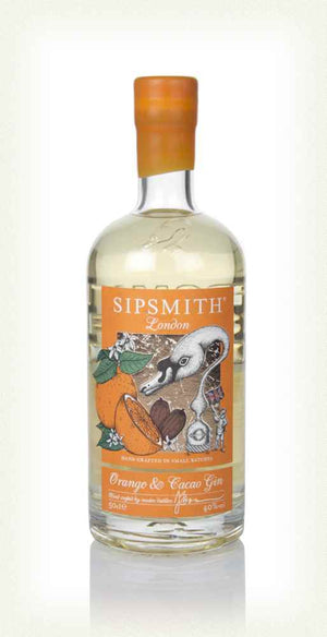 Sipsmith Orange & Cacao Flavoured Gin | 500ML at CaskCartel.com