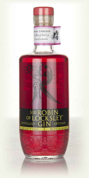 Sir Robin of Locksley Real Raspberry & Cardamom Flavoured Gin | 700ML at CaskCartel.com