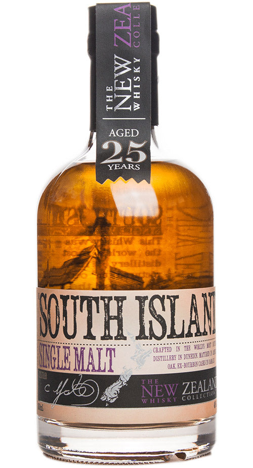 New Zealand South Island 25 Year Old Single Malt Whisky