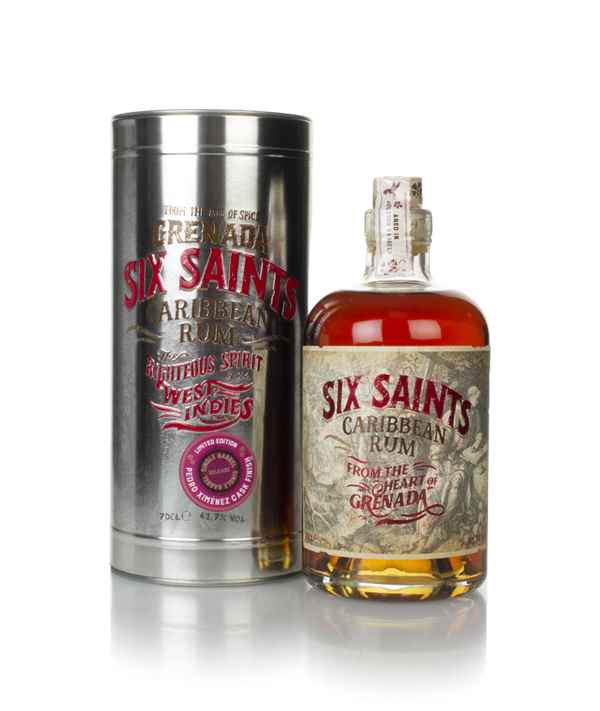 BUY] Six Saints Caribbean Rum Pedro Ximénez Cask Finish Rum | 700ML at  CaskCartel.com