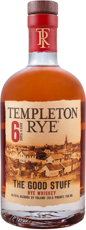 Templeton 6 Year Old Rye Whiskey - CaskCartel.com