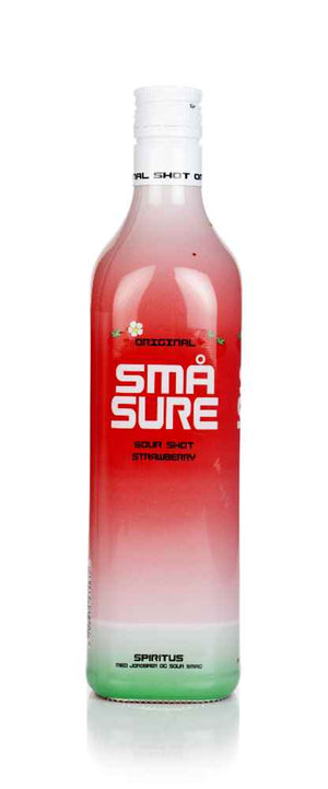 SMÅ SURE Sour Strawberry Liqueur | 700ML at CaskCartel.com