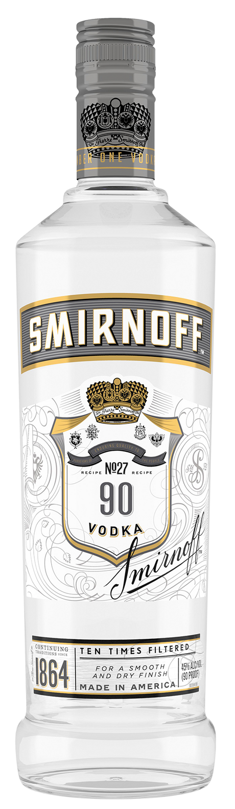 Smirnoff No. 27 Silver Vodka - CaskCartel.com